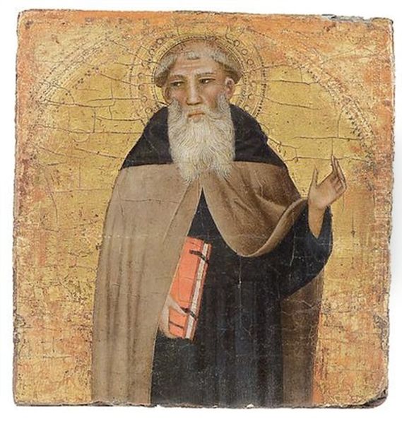 Santo Domenicano Oil Painting by Giovanni del Biondo