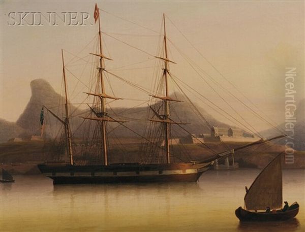 Decatur's Sloop Intrepid At Tripoli by Thomas Birch