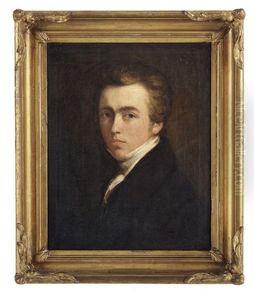 Self-portrait Oil Painting by Isaac F. Bird