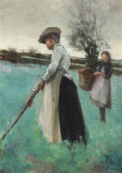 Workers In The Field by Margaret Bird