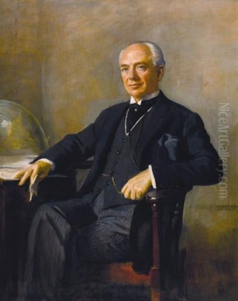 Portrait Of Lord Essendon by Oswald (Sir) Birley