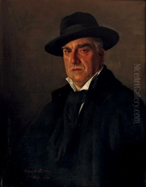 Lucien Guitry by Oswald (Sir) Birley