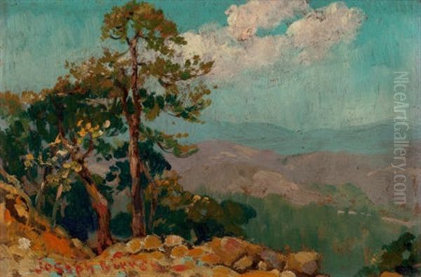 Hogback Mountains, South Carolina 1926 Oil Painting by Joseph Pierre Birren