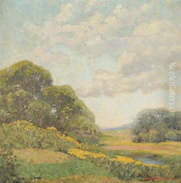 Goldenrod Oil Painting by Joseph Pierre Birren