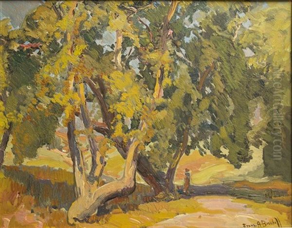 Painting; W6gme Oil Painting by Franz Arthur Bischoff