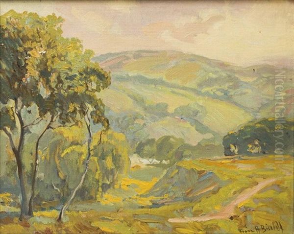 Painting; W6gme Oil Painting by Franz Arthur Bischoff