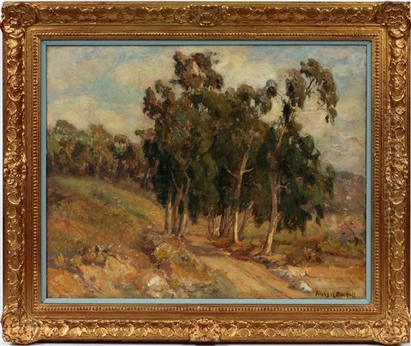 Landscape Oil Painting by Franz Arthur Bischoff