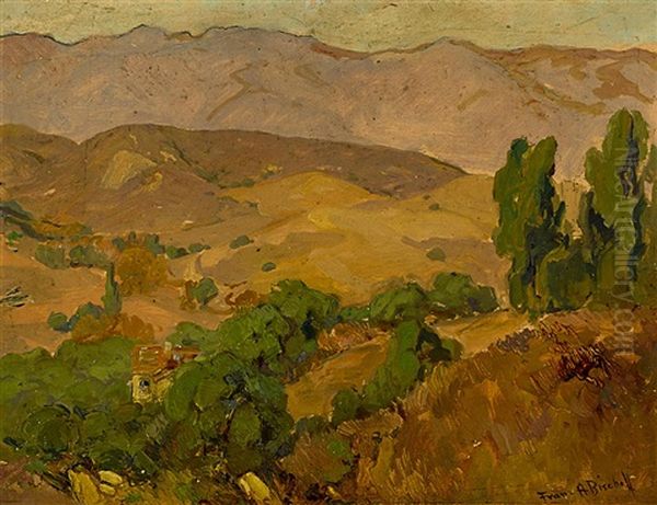 Above Pasadena Oil Painting by Franz Arthur Bischoff