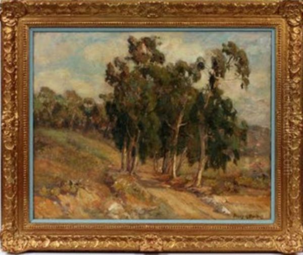 Landscape Oil Painting by Franz Arthur Bischoff