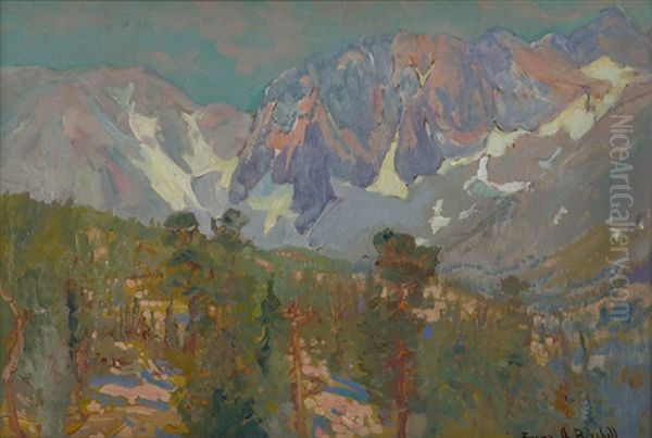 Sierra Vista Oil Painting by Franz Arthur Bischoff