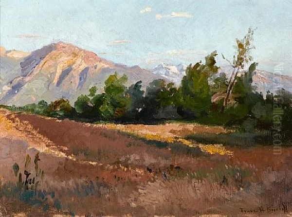 Along The San Gabriels Oil Painting by Franz Arthur Bischoff