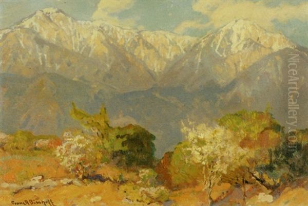 Sierra Madre Mountains Oil Painting by Franz Arthur Bischoff