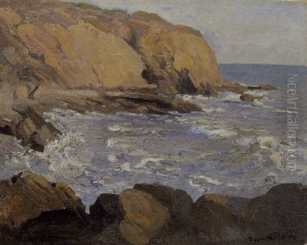 The Cove Oil Painting by Franz Arthur Bischoff