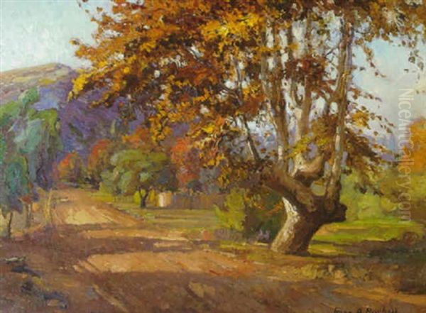 Arroyo Verde Springs, Southern California Oil Painting by Franz Arthur Bischoff