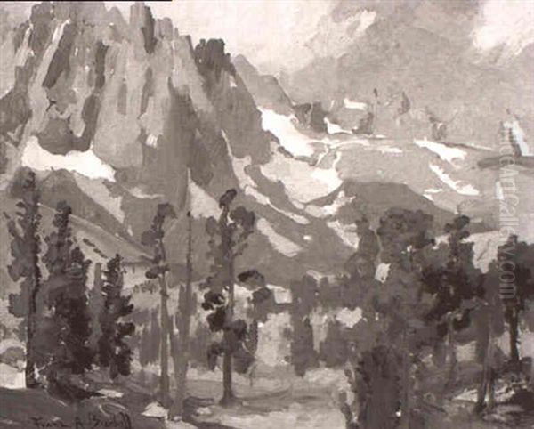 Mt. Alice Oil Painting by Franz Arthur Bischoff