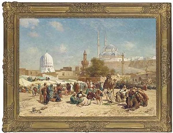 Cairo Oil Painting by Cesare Biseo