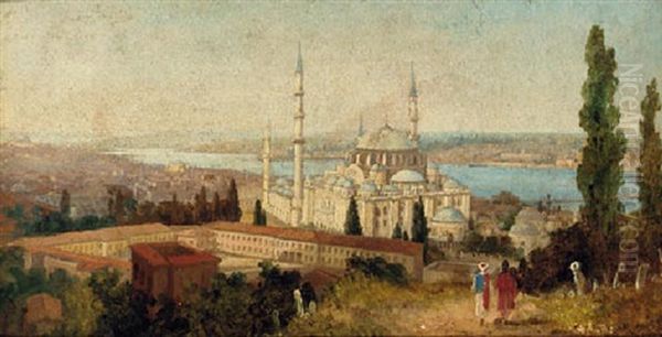 Constantinople Oil Painting by Cesare Biseo