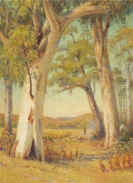 The Camp Site Oil Painting by Walter Follen Bishop