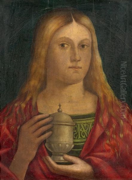 Heilige Maria Magdalena Oil Painting by Francesco di Vittore Bissolo