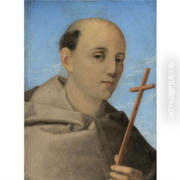 Saint Francis Oil Painting by Francesco di Vittore Bissolo