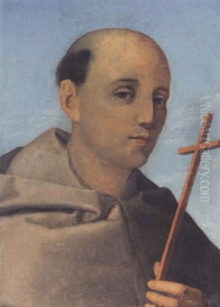 Saint Francis Oil Painting by Francesco di Vittore Bissolo