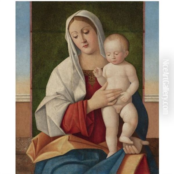 The Madonna And Child Oil Painting by Pier Francesco Bissolo