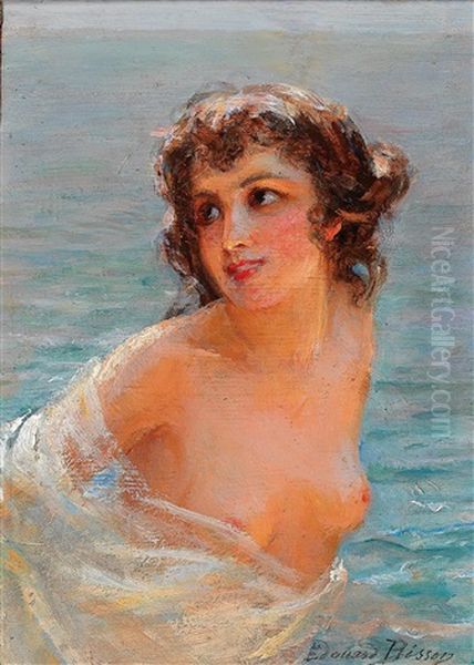 Schonheit Am Meer Oil Painting by Edouard Bisson