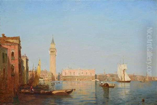 Venise Oil Painting by Paul Bistagne