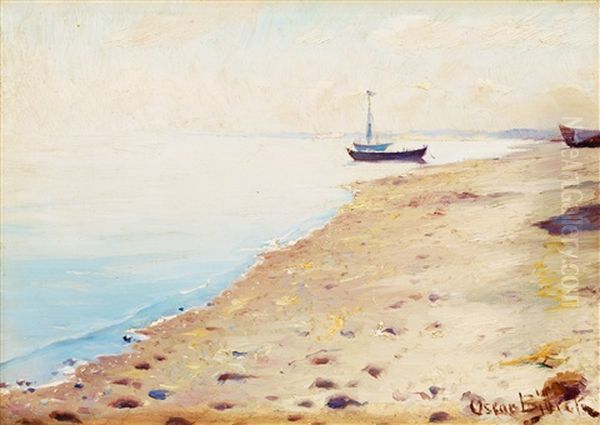 Sydstranden, Skagen Oil Painting by Gustaf-Oskar Bjoerk