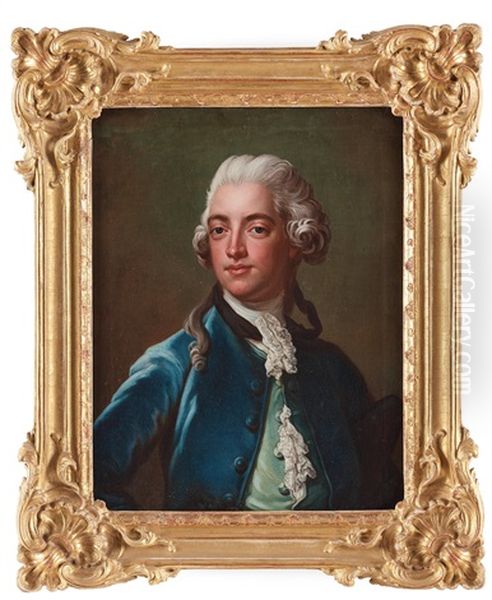 Squire Jean Frederic Bedoire (1745-1830) Oil Painting by Jacob Bjork