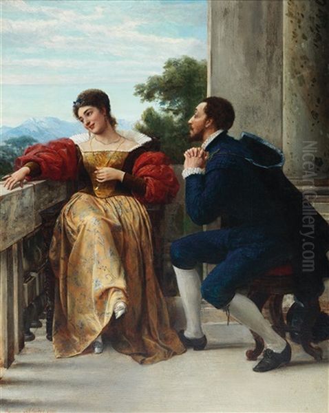 The Beloved by Eugen von Blaas