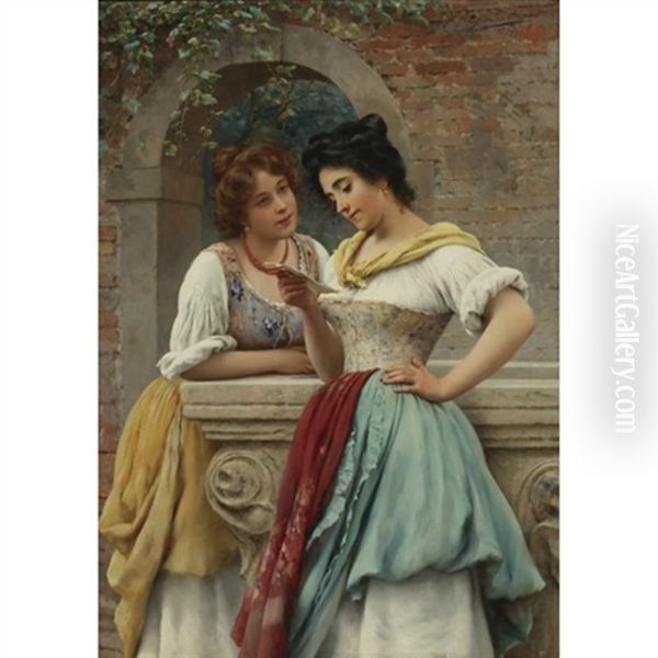 Shared Correspondence by Eugen von Blaas