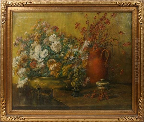 Still Life Oil Painting by Olive Parker Black