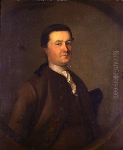 Portrait Of Thomas Amory Oil Painting by Joseph B. Blackburn