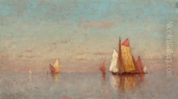 Sailing On Calm Waters by Walter Blackman