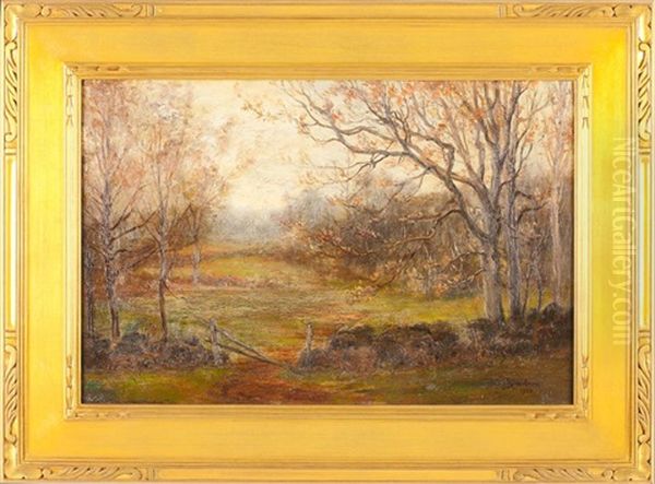 Forest Interior Oil Painting by Arthur Edward Blackmore