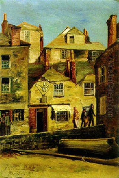 St. Ives, Cornwall Oil Painting by Arthur Edward Blackmore