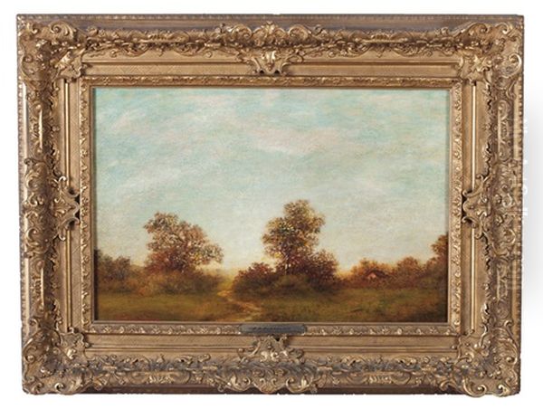 Path Through A Wooded Glen Oil Painting by Ralph Albert Blakelock