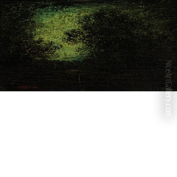 Moonlight At Midnight Oil Painting by Ralph Albert Blakelock