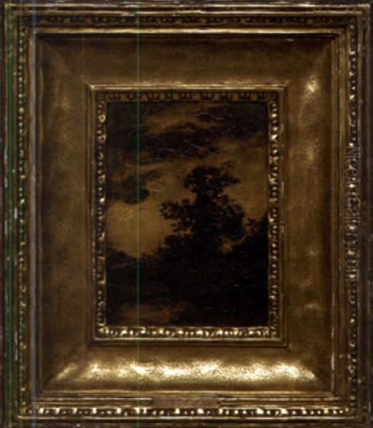 Woodland Shadows Oil Painting by Ralph Albert Blakelock