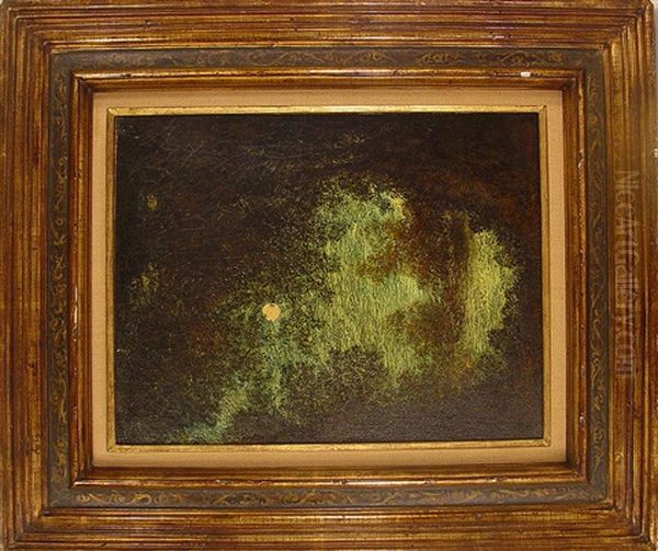 Summer Moonlight Oil Painting by Ralph Albert Blakelock