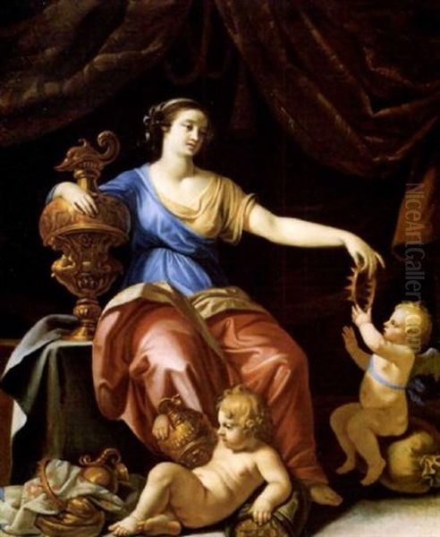 Allegorie De La Fortune Oil Painting by Jacques Blanchard