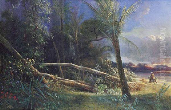 Paisaje De Veracruz Oil Painting by Petros Pharamond Blanchard