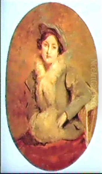 Desiree Manfred, Plus Tard Lady Mendl Oil Painting by Jacques-Emile Blanche