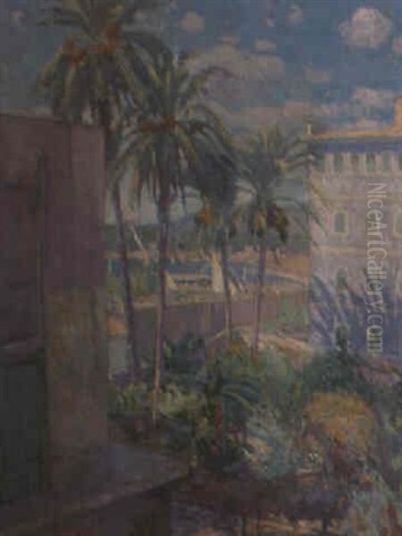 Vista De Palma Oil Painting by Pedro Blanes Viale