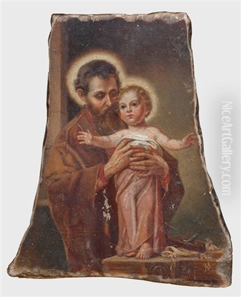 Religioso Oil Painting by Juan Manuel Blanes