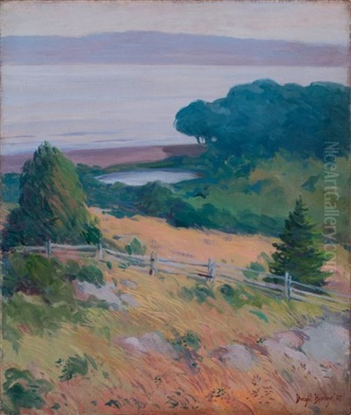 Maine Landscape Oil Painting by Dwight Blaney