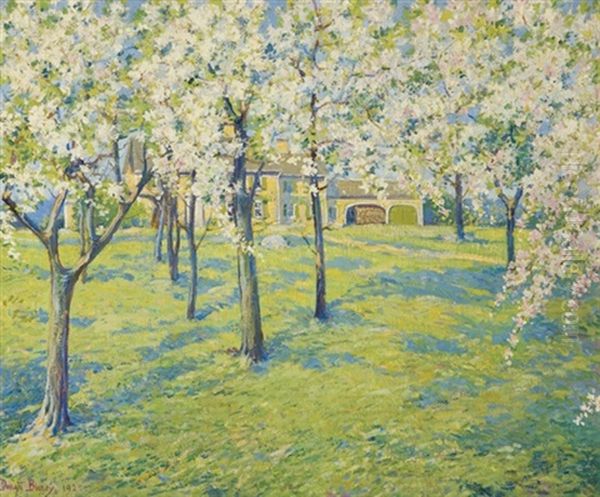 The Orchard Oil Painting by Dwight Blaney