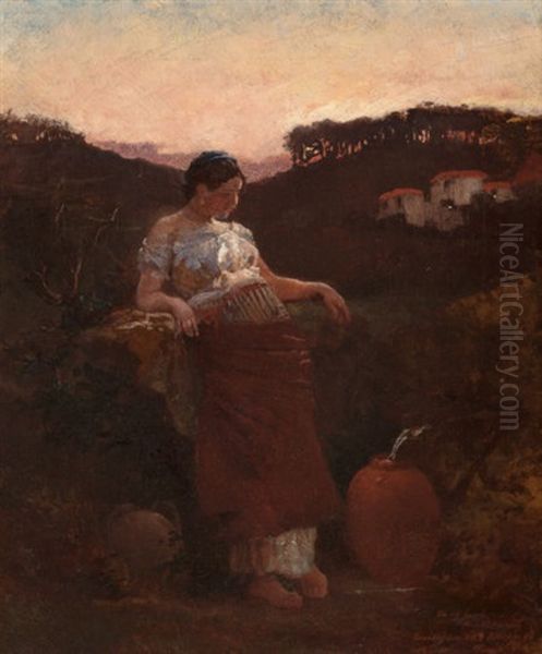 At The Well by Edwin Howland Blashfield