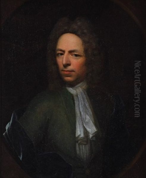 Portrait Of A Gentleman Oil Painting by Richard (Risaert van) Bleeck